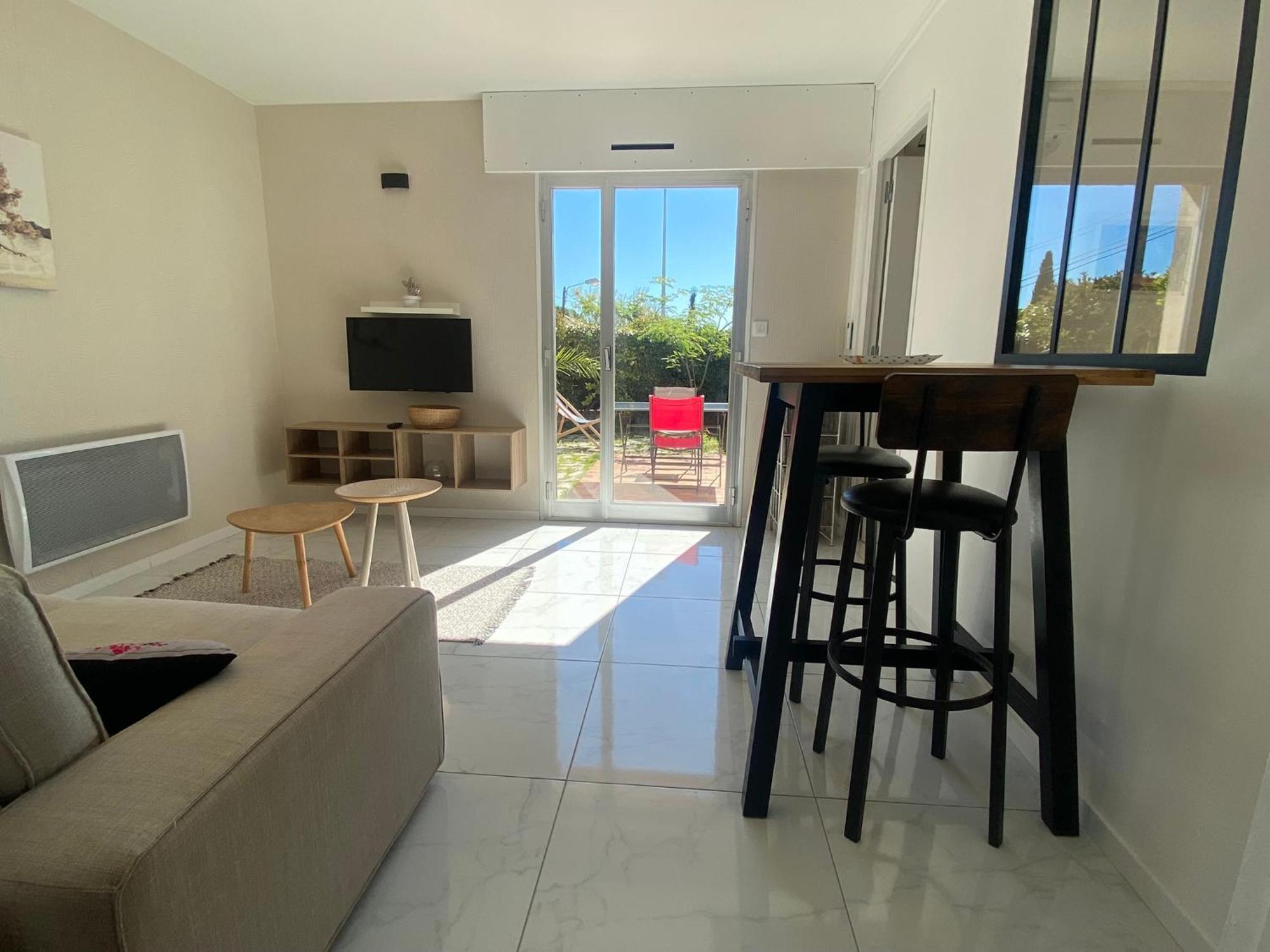 Appartement Cosy A Sanary Plage De Portissol-Climatise-Parking Prive Ngoại thất bức ảnh